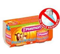 Plasmon - Omogeneizzato Carne Vitello Pollo: Confezione 2x80 gr