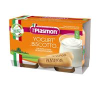 Plasmon Omogeneizzato Yogurt Biscotto 120gx2 Pezzi