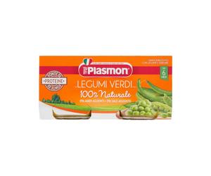 Plasmon Omogeneizzati Legumi Verdi 2x80gr