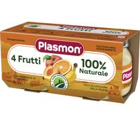 plasmon omogeneizzato 4 frutti 2 x 80 g