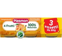 PLASMON OMOG 4 FRUTTI 3PZ 80G