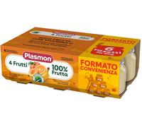 plasmon omogeneizzato 4 frutti 6x80 g