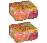 Plasmon Omogeneizzato Agnello 4 x 80 g 2x4x80 g Pappa