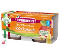 PLASMON OMOGENEIZZATO BANANA MELA 2 X 80 G