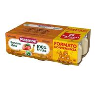 Plasmon Omogeneizzato Banana/mela 6x80g