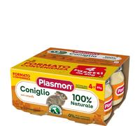 Plasmon - Omogeneizzato Carne Coniglio: Confezione 4x80 gr