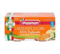Plasmon Omogeneizzato Carote Patate e Zucchine 4x80g Da 4 Mesi Senza Glutine
