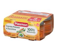 Plasmon Omogeneizzato Carote Patate Zucchine 4 x 80 G 320 g Pappa