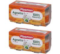 Plasmon® Omogeneizzato con Agnello 2x2x80 g Pappa