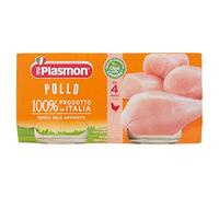 Plasmon - Omogeneizzato con Pollo e Cereale - 12 confezioni da 2 pezzi da 80 g [24 pezzi, 1920 g]
