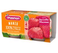 Plasmon PLASMON OMOGENEIZZATO MANZO 4 X 80 G