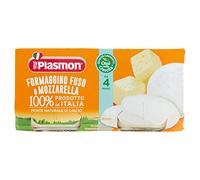 Plasmon Omogeneizzato Formaggino Fuso Con Mozzarella 2x80g