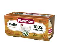 Plasmon Omogeneizzato Carne Pollo e Cereale, 2 x 80g