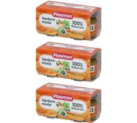 Plasmon® Omogeneizzato di Verdure Miste 3x2x80 g Pappa