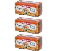 Plasmon Omogeneizzato Fagioli Borlotti E Carote 2X80 G 3x2x80 g Pappa