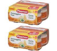 Plasmon Omogeneizzato Formaggino Fuso Classico 4 x 80 G 2x4x80 g Pappa