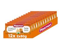 Plasmon Omogeneizzato Formaggino Fuso e Parmigiano Reggiano 24x80g