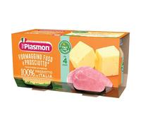 Plasmon® Omogeneizzato Formaggino Fuso e Prosciutto 2x80 g Pappa