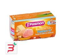 Plasmon Omogeneizzato Formaggino e Prosciutto, 2 x 80g