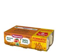 Plasmon - Omogeneizzato Frutta Banana Mela: Confezione 6x80 gr