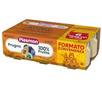 Plasmon Omogeneizzato Frutta - Prugna, 80g x 6 - per Bambini