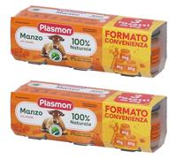 Plasmon Omogeneizzato Manzo E Cereale 3 Pezzi Da 80 G 2x3x80 g