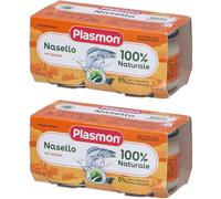 Plasmon® Omogeneizzato Nasello con Patate 2x2x80 g Pappa