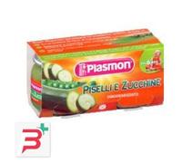 Plasmon Omogenizzati Piselli e Zucchine 2 Vasetti da 80 g