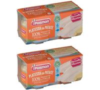 Plasmon® Omogeneizzato Platessa con Patate 2x2x80 g Pappa