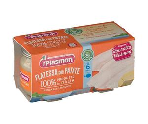 Plasmon® Omogeneizzato Platessa con Patate 2x80 g Pappa