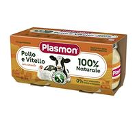 Plasmon - Omogeneizzato Carne Vitello Pollo: Confezione 2x80 gr
