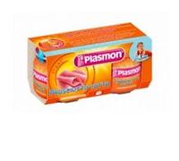 PLASMON (HEINZ ITALIA SpA) PLASMON OMOGENEIZZATO PROSCIUTTO COTTO 2X80 GRAMMI