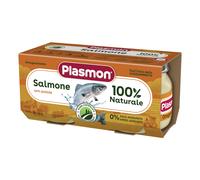 PLASMON (HEINZ ITALIA SpA) PLASMON OMOGENEIZZATO SALMONE E VERDURE 2X80 GRAMMI