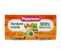 Plasmon Omogeneizzato di Verdure Miste – Confezione 2x80 g