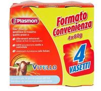 PLASMON (HEINZ ITALIA SpA) PLASMON OMOGENEIZZATO VITELLO 4X80 GRAMMI