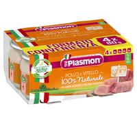 Plasmon Omogeneizzato Di Carne Pollo E Vitello 4x80g
