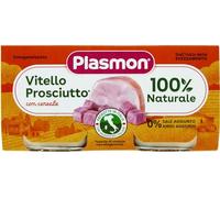Plasmon - Omogeneizzato Carne Vitello Prosciutto: Confezione 2x80 gr
