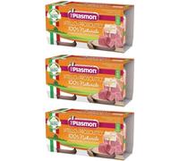 Plasmon Omogeneizzato Vitello Prosciutto Cotto 80 G X 2 Pezzi 3x2x80 g