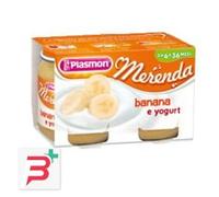 PLASMON OMOGENEIZZATO YOGURT BANANA 120 G X 2 PEZZI
