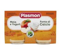 Plasmon Omogeneizzato Yogurt e Mela 2x120g (12 Confezioni)