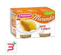 PLASMON OMOGENEIZZATO YOGURT PERA 120 G X 2 PEZZI