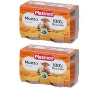 Plasmon® Omogenizzato Manzo dal 4° mese 2x2x120 g Pappa