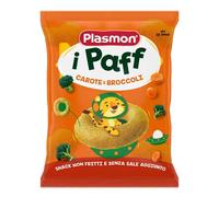 Plasmon Paff anellini broccoli-carote 15 g snack baby
