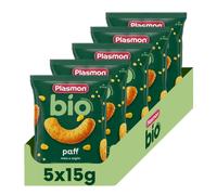Plasmon Paff bio mais-miglio 15 g snack bio bambino