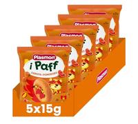 Plasmon Paff Carota e Pomodoro 15g (5 Pezzi)