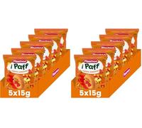 Plasmon Paff Carota e Pomodoro 15g (5 Pezzi) (Confezione da 2)