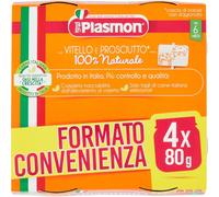 Plasmon PLASMON OMOGENEIZZATO VITELLO - PROSCIUTTO 4 X 80 G