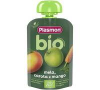 Pouch mela carota e mango bio 100gr - plasmon