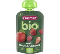 Plasmon Pouches Bio Fragola Lampone 100g