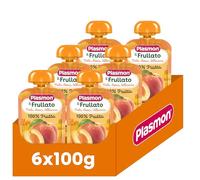 Plasmon Spremi e Gusta Mela, Albicocca, Pesca - 100g (6 Pezzi)